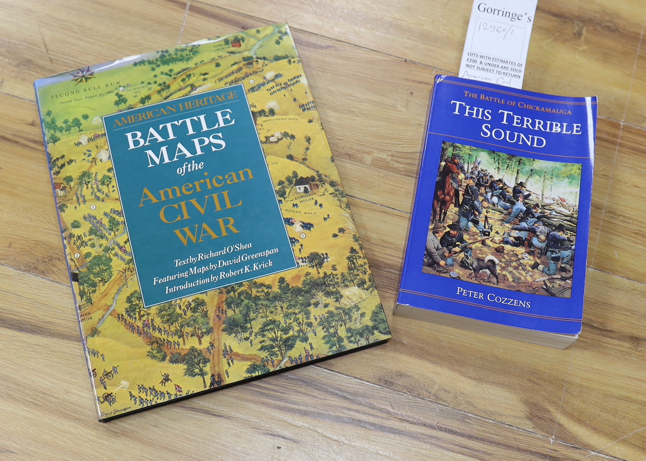 American Civil War - various modern books including This Terrible Sound, The Battle of Chickamauga by Peter Cozzens (16)